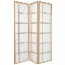3 Panel Cross Room Divider Screen